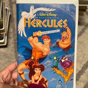 Disney Hercules VHS with Colorful Characters